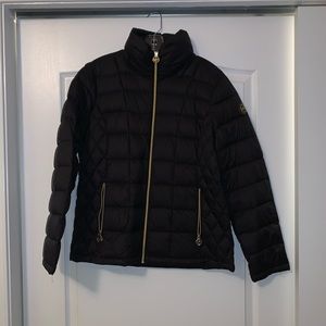 Puffy Black/Gold Michael Kors Jacket
